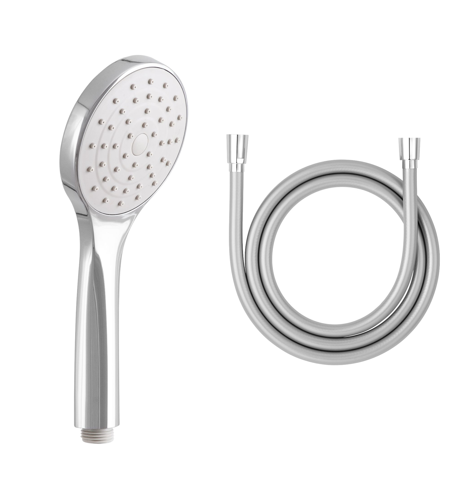 Standard Handbrause und Brauseschlauch